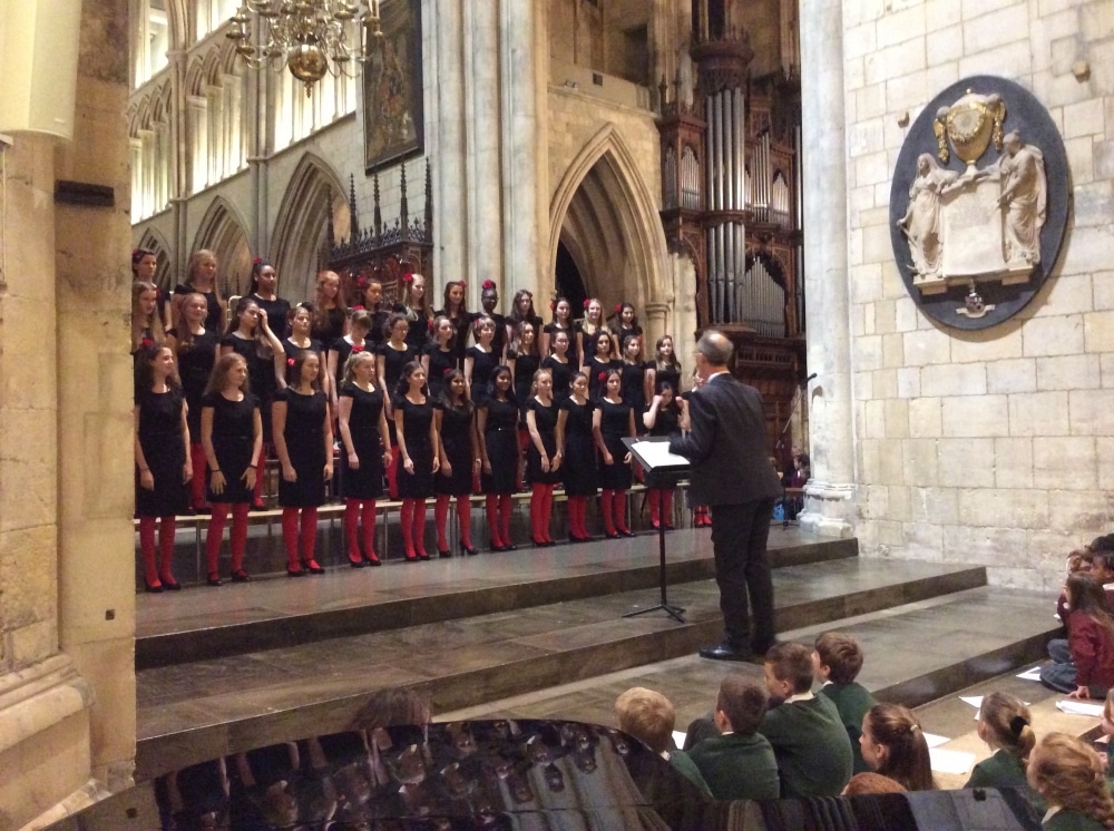 Grammar's three choirs raise the roof